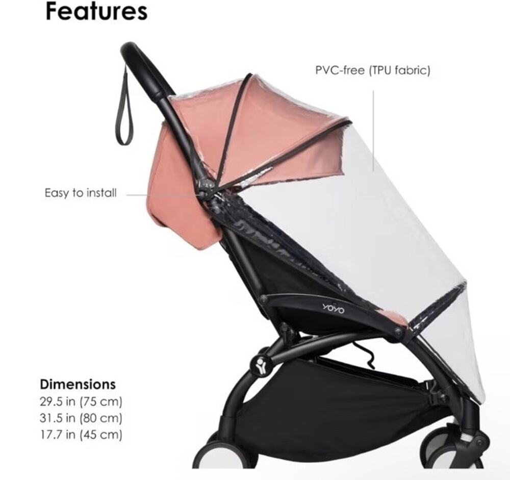 Stokke YOYO Rain Cover NEW
